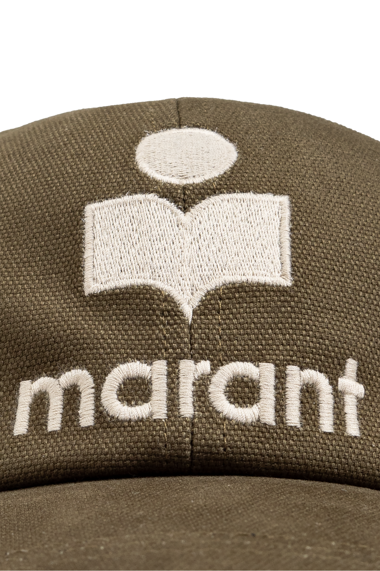 Tyron Cap Woman ecru and black | ISABEL MARANT Official